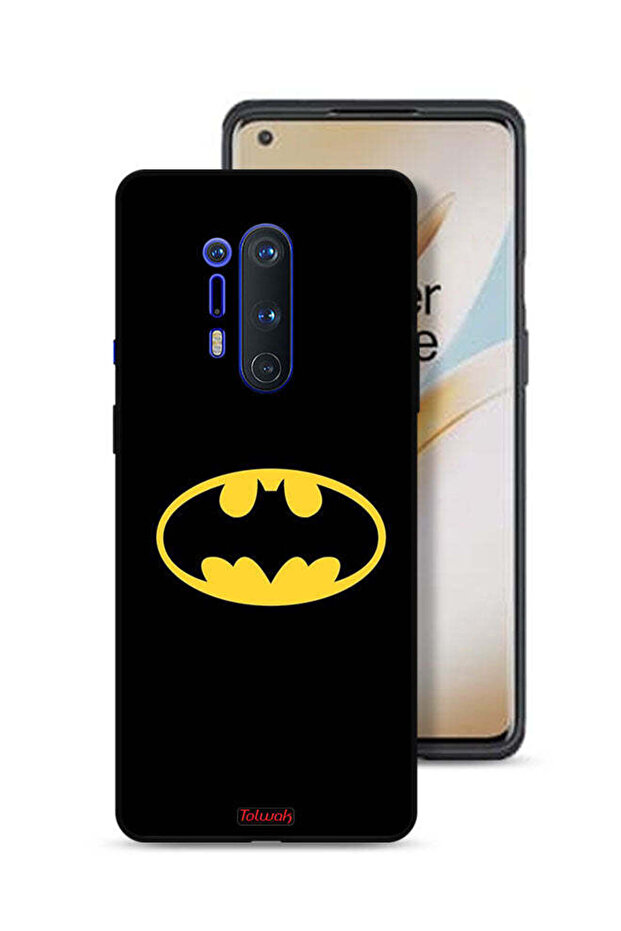غطاء حماية لهاتف OnePlus 8 Pro بشعار باتمان
