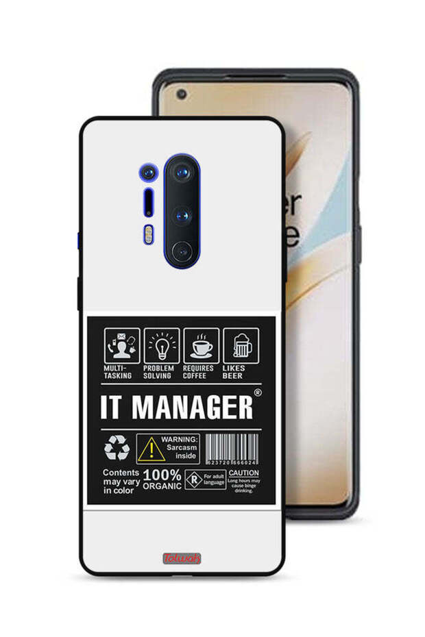 OnePlus 8 Pro Protective Case Cover It Manager Sticker