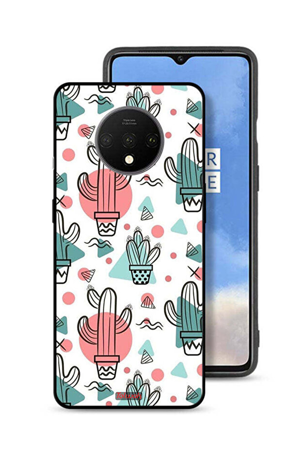 OnePlus 7T Protective Case Cover Cactus