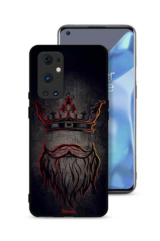 غطاء حماية لهاتف OnePlus 9 Pro 5G بتصميم King Artwork