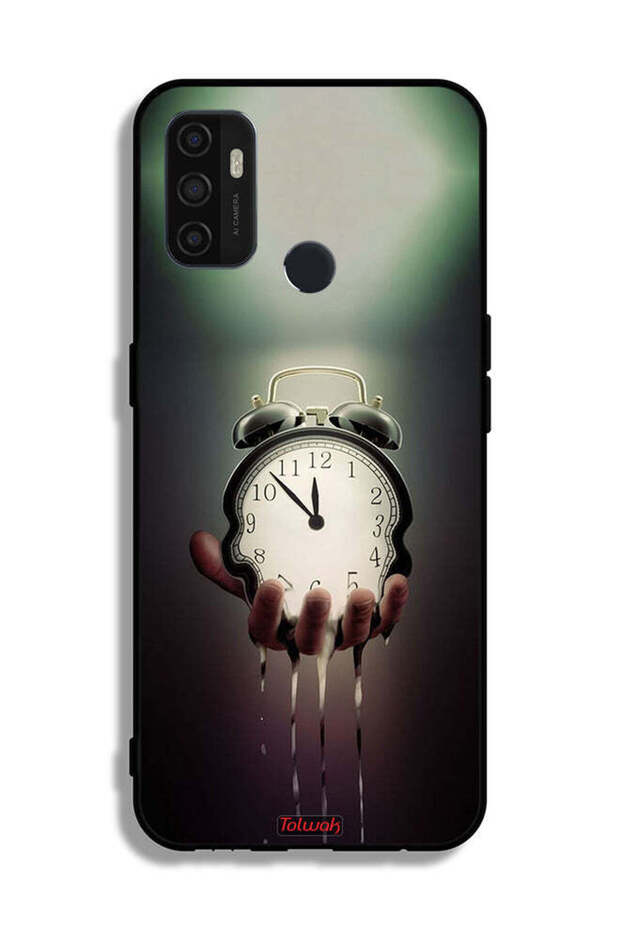 غطاء حماية على شكل ساعة لهاتف Oppo A32 - 2