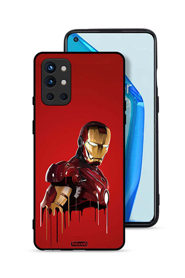 غطاء حماية لهاتف OnePlus 9R 5G برسومات الرجل الحديدي