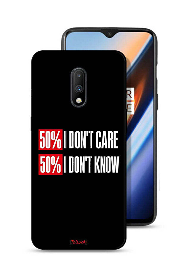 غطاء حماية لهاتف OnePlus 7 - لا يهمني