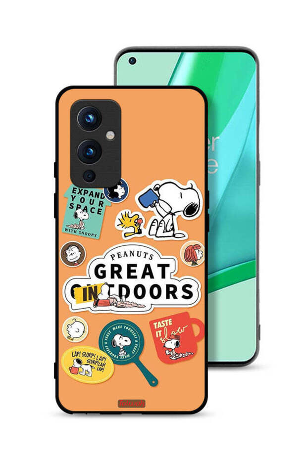OnePlus 9 5G Protective Case Cover Peanuts Stickers