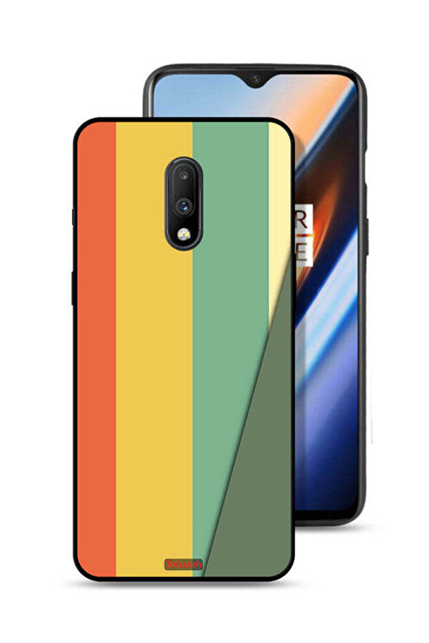 OnePlus 7 Protective Case Cover Simple Pattern - 1