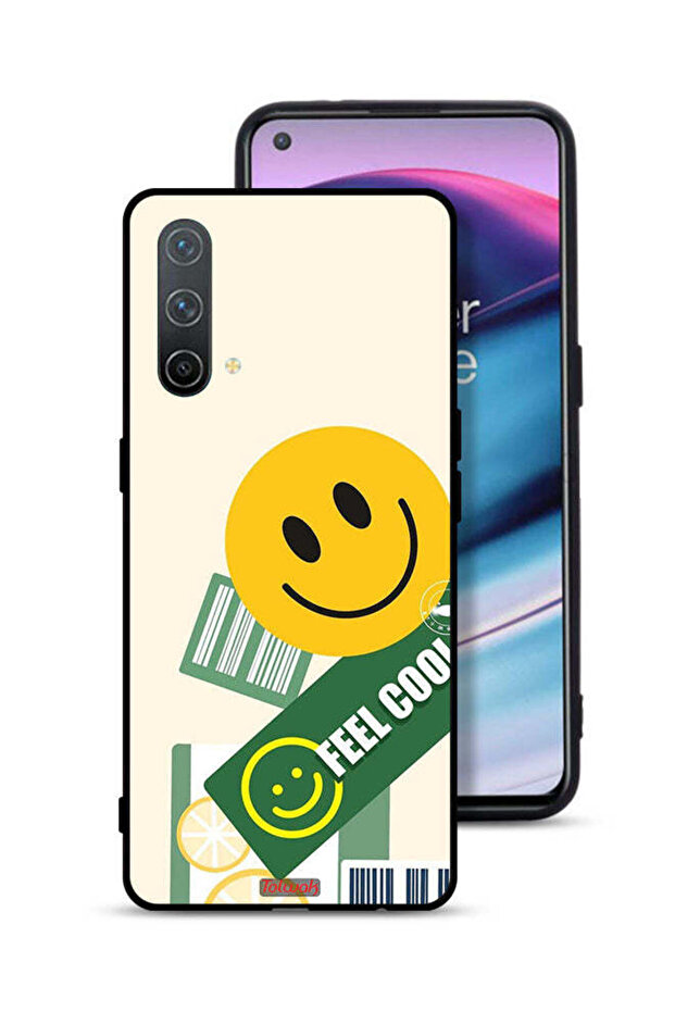 غطاء حماية لهاتف OnePlus Nord CE 5G بملصق Feel Cool