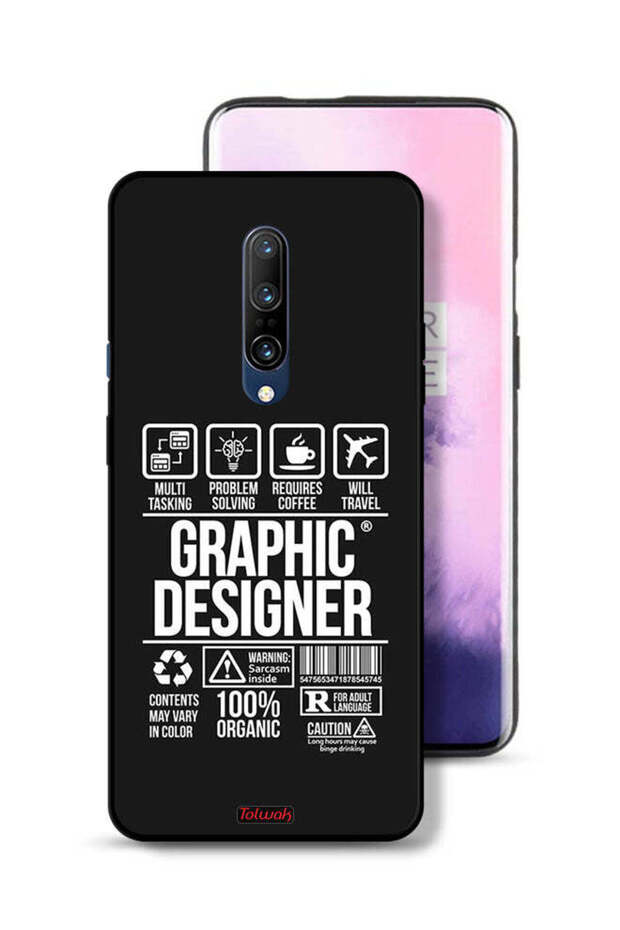 OnePlus 7 Pro Protective Case Cover Graphic Designer Sticker