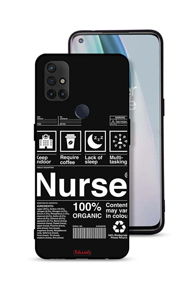 OnePlus Nord N10 5G Protective Case Cover Nurse Sticker