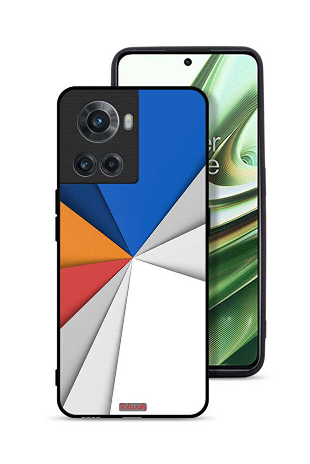 غطاء حماية OnePlus 10R 5G مصنوع من مادة مطابقة للفن التجريدي