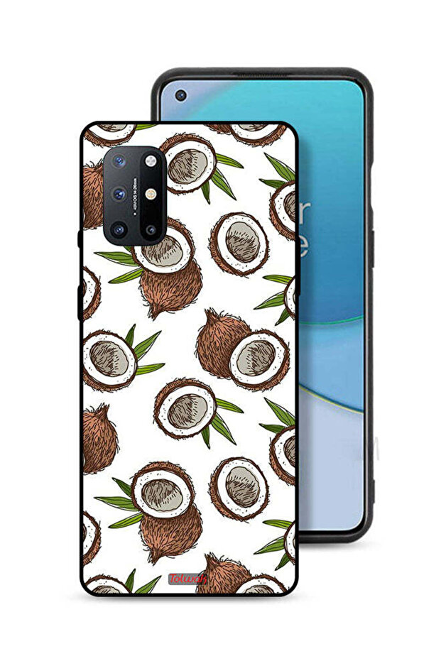 غطاء حماية لهاتف OnePlus 8T Plus 5G بلون جوز الهند