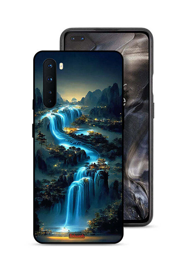 غطاء حماية لهاتف OnePlus Nord بتصميم شلال