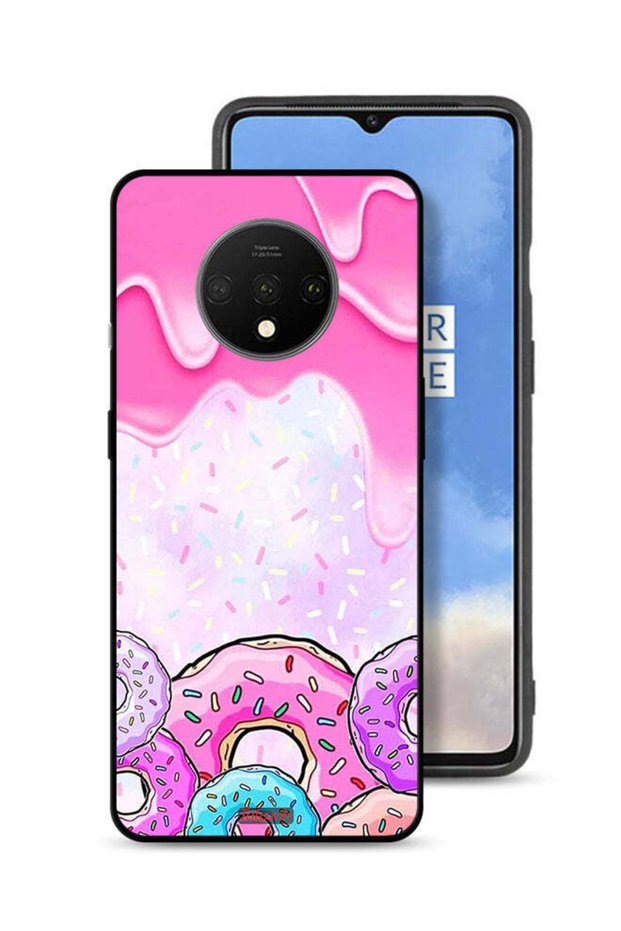 غطاء حماية لهاتف OnePlus 7T بألوان دونات