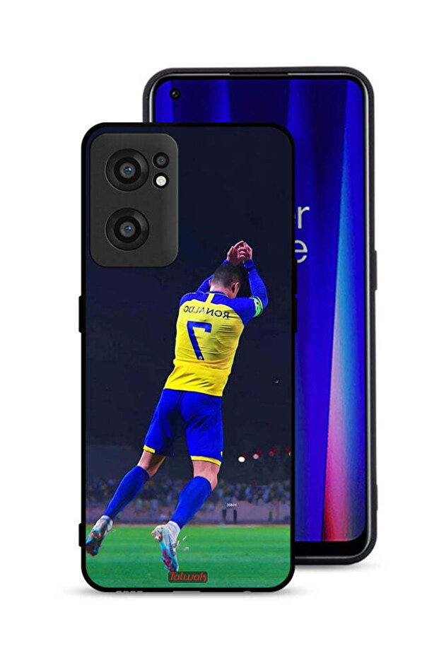 غطاء حماية لهاتف OnePlus Nord CE 2 5G بطبعة كريستيانو رونالدو