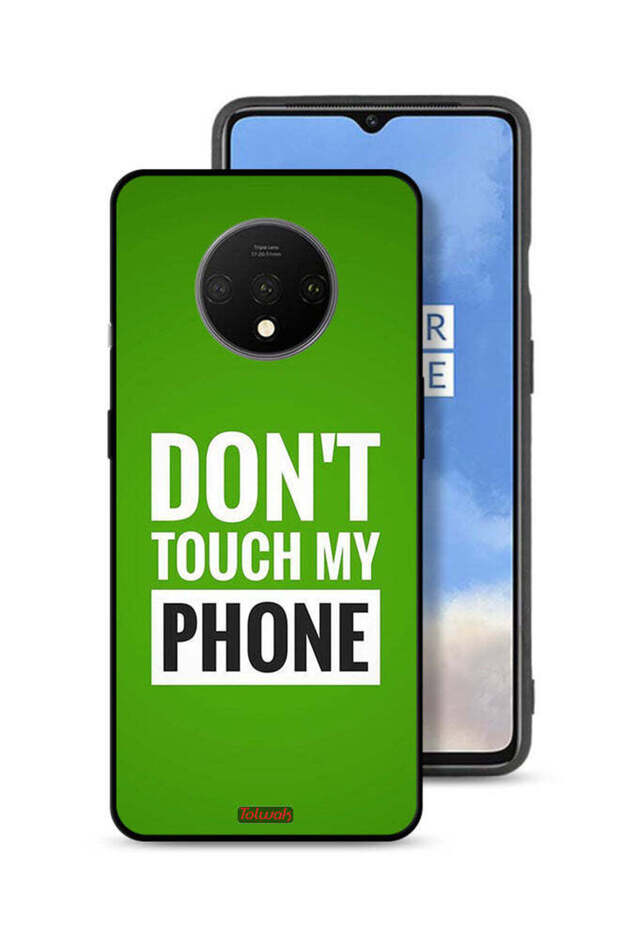 OnePlus 7T Protective Case Cover Do Not Touch My Phone