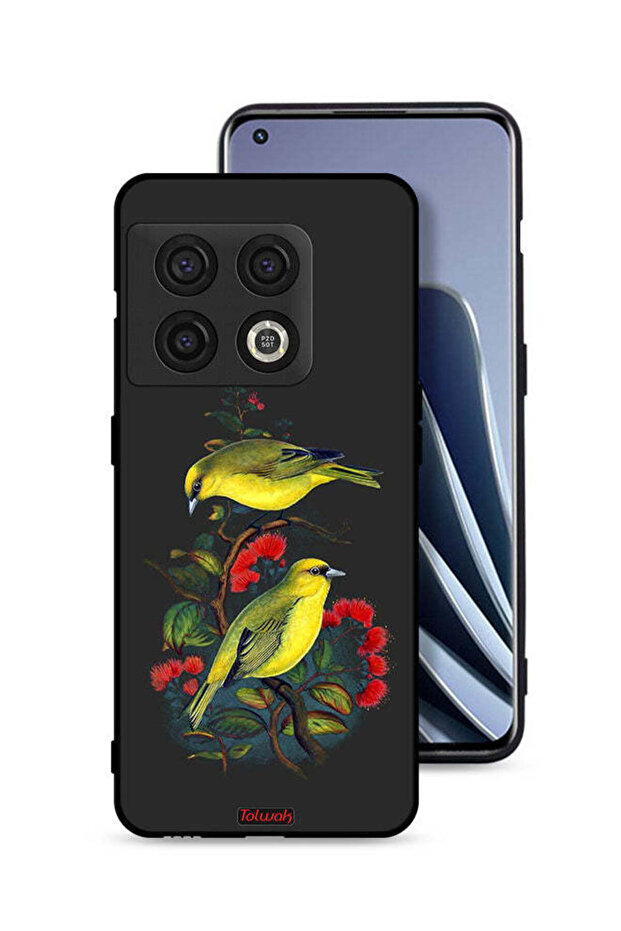 غطاء حماية لهاتف OnePlus 10 Pro 5G بنقشة طيور
