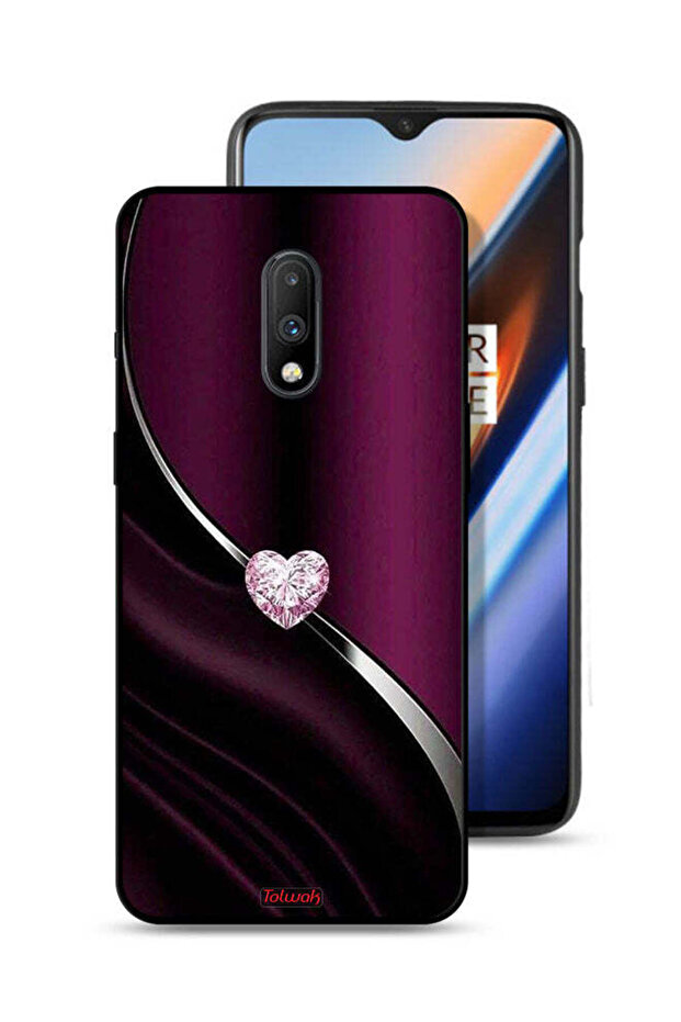 OnePlus 7 Protective Case Cover Diamond Heart