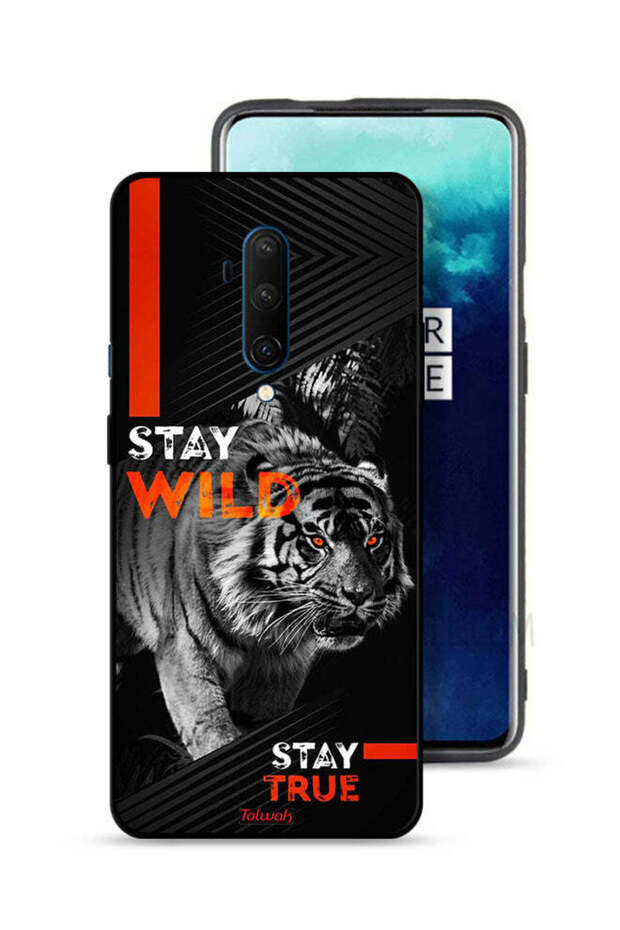 OnePlus 7T Pro Protective Case Cover Stay Wild Stay True