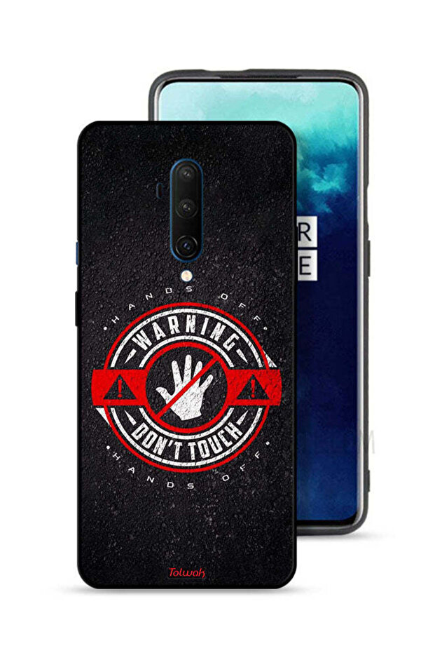OnePlus 7T Pro Protective Case Cover Warning Do Not Touch