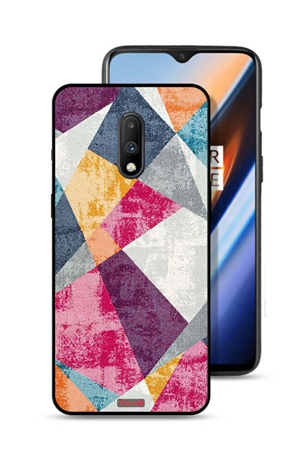OnePlus 7 Protective Case Cover Paint Pattern - 1