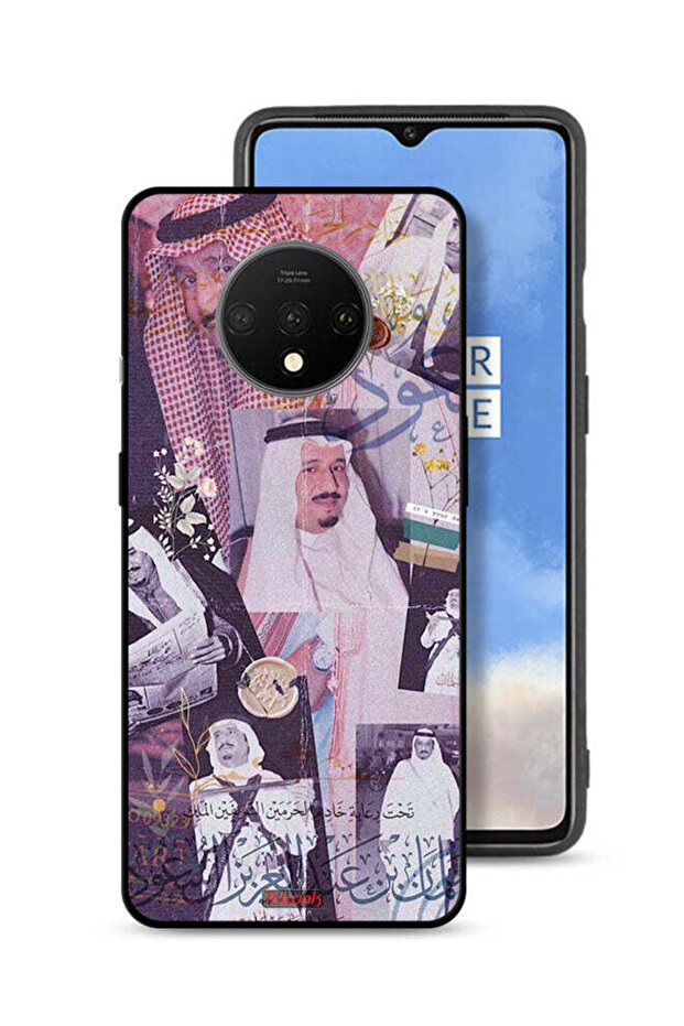 OnePlus 7T Protective Case Cover King Salman Vintage Photos