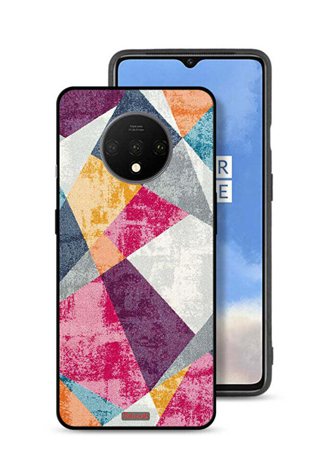 غطاء حماية لهاتف OnePlus 7T بنمط طلاء - 1