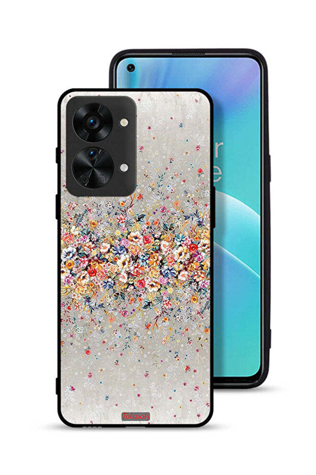 OnePlus Nord 2T 5G Protective Case Cover Small Flowers Abstract Art