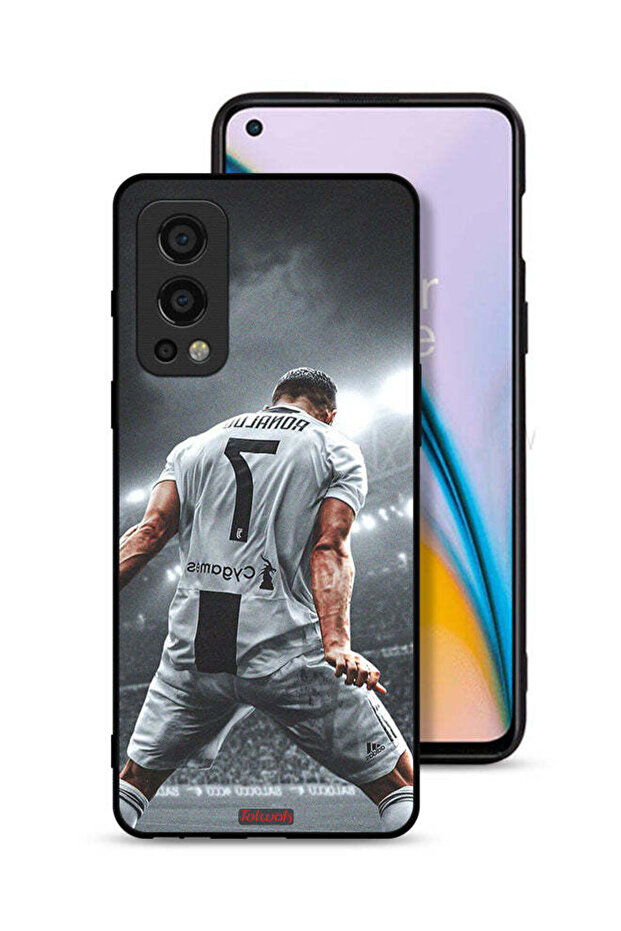 غطاء حماية لهاتف OnePlus Nord 2 5G بطبعة احتفال كريستيانو رونالدو