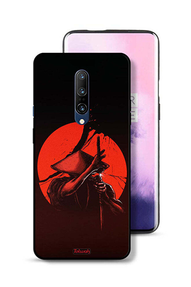 غطاء حماية لهاتف OnePlus 7 Pro بتصميم محارب السيف
