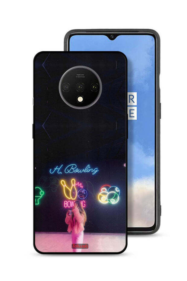 OnePlus 7T Protective Case Cover Bowling Lover