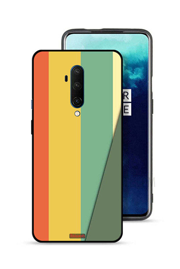 غطاء حماية لهاتف OnePlus 7T Pro بنمط بسيط - 1