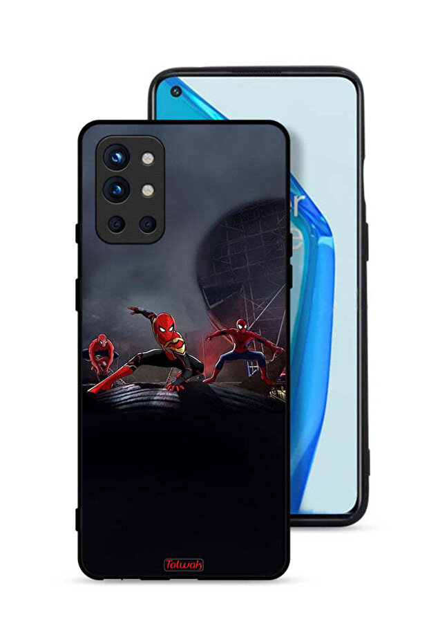 OnePlus 9R 5G Protective Case Cover Three Spiders