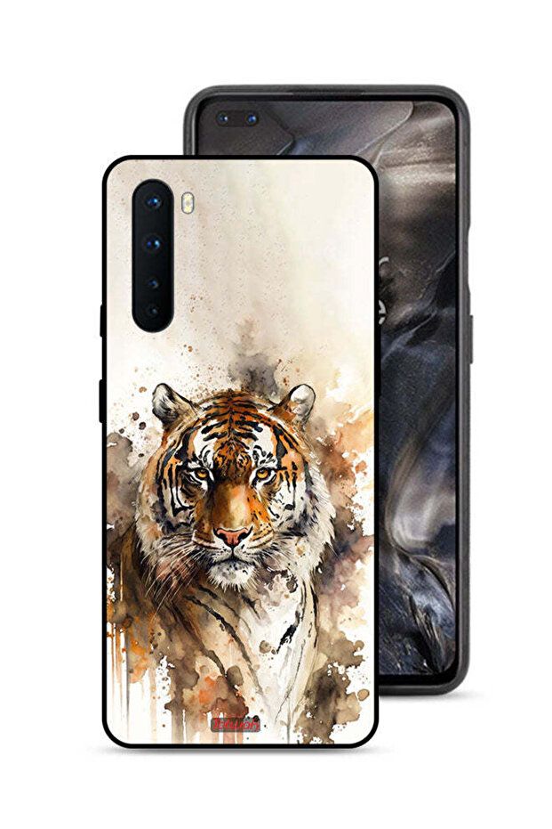 غطاء حماية OnePlus Nord بنقشة الفهد التجريدي