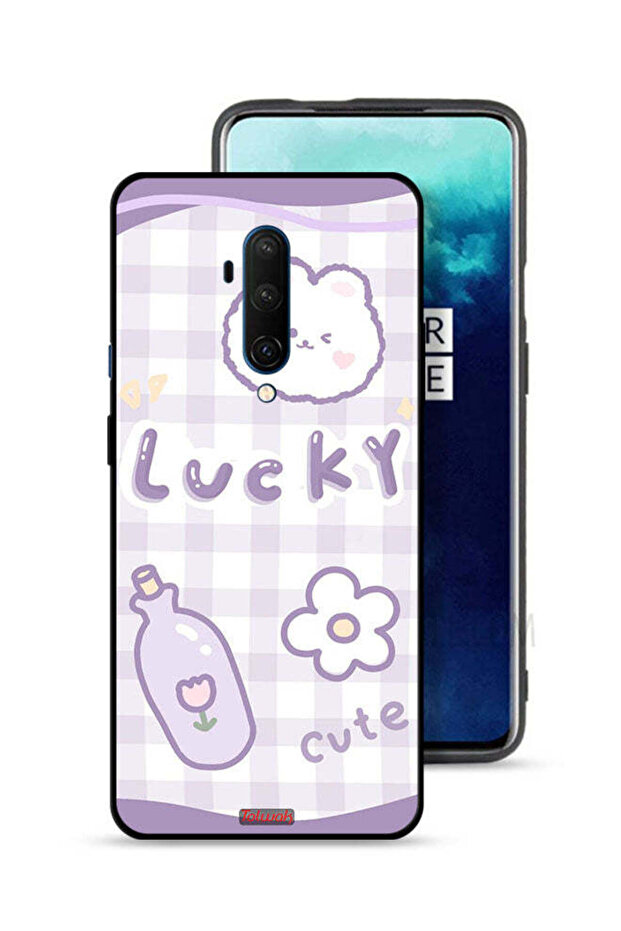 OnePlus 7T Pro Protective Case Cover Lucky Cute