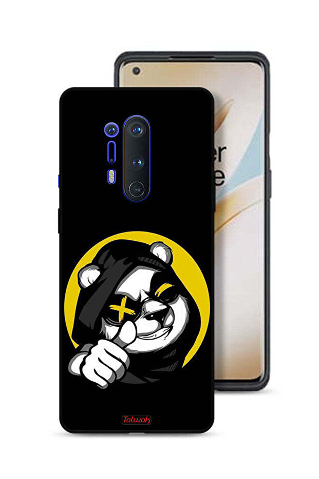 غطاء حماية لهاتف OnePlus 8 Pro بتصميم قطة مارشميلو لطيفة
