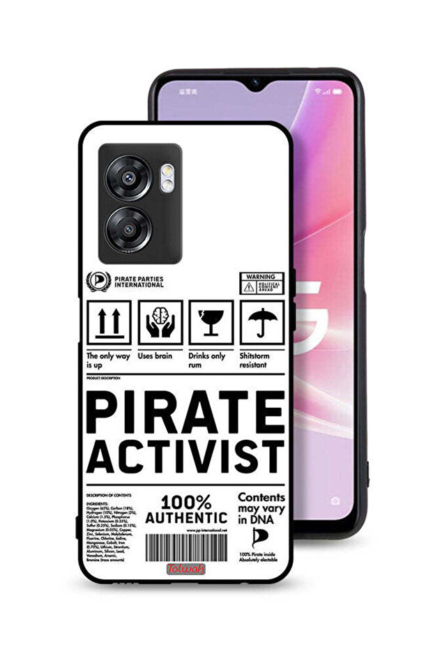 OnePlus Nord N300 Protective Case Cover Private Activist Sticker