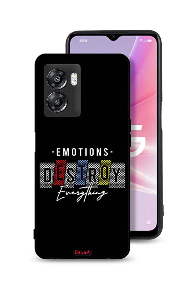 غطاء حماية لهاتف OnePlus Nord N300 - عواطف تدمر كل شيء