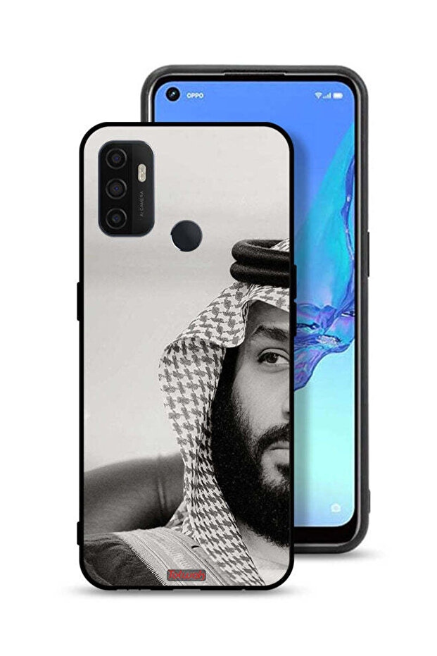 غطاء حماية لهاتف Oppo A32 محمد بن سلمان