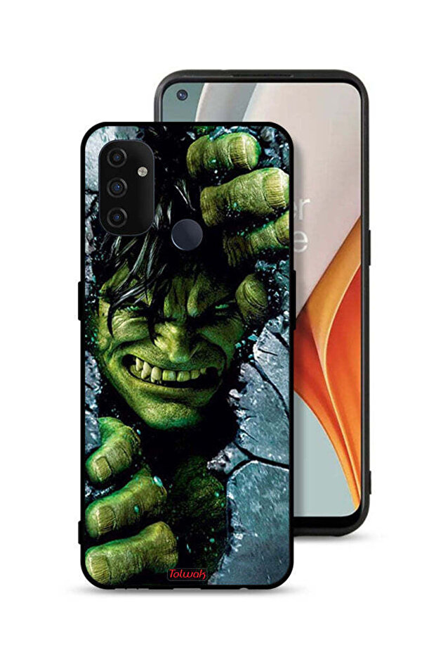 غطاء حماية OnePlus Nord N100 بتصميم هالك المذهل