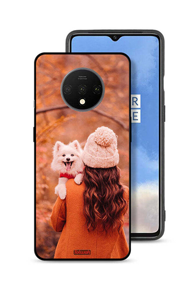 غطاء حماية لهاتف OnePlus 7T يحمل جروًا