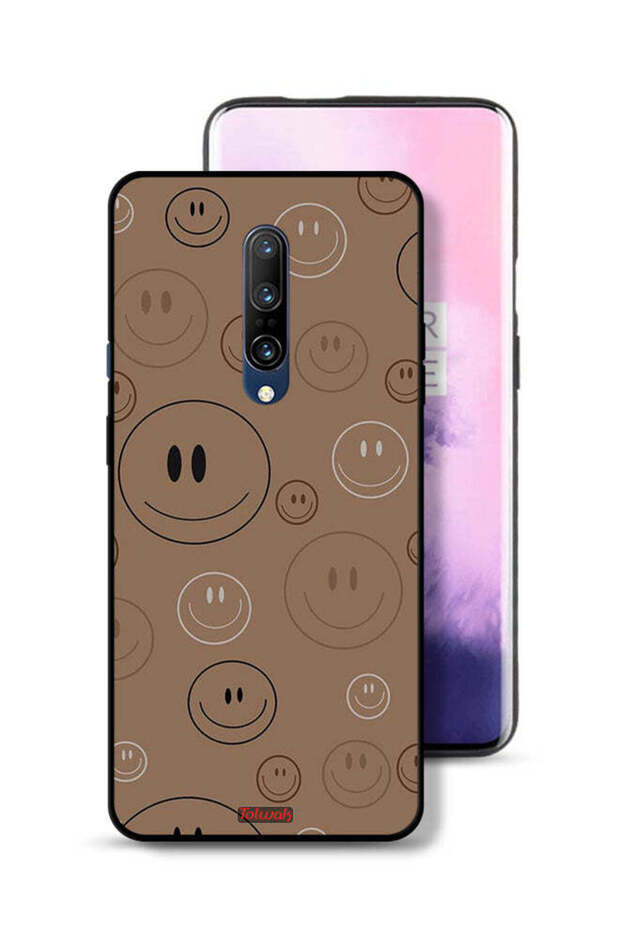 OnePlus 7 Pro Protective Case Cover Smiley Faces Pattern