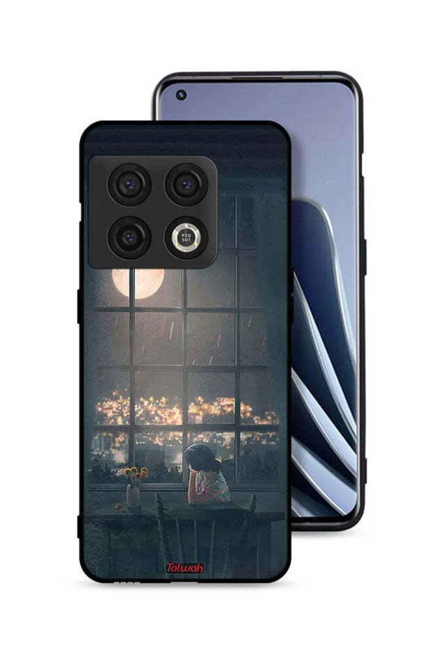 غطاء حماية لهاتف OnePlus 10 Pro 5G برسومات القمر