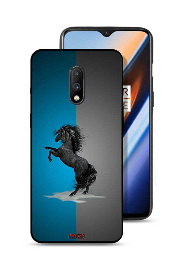 OnePlus 7 Protective Case Cover Horse Art