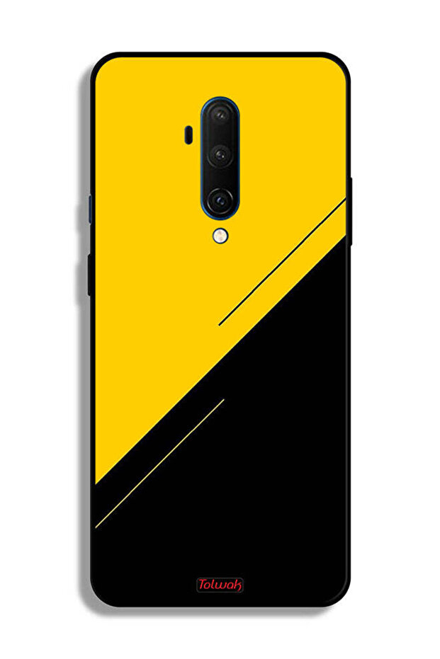 غطاء حماية بنمط لهاتف OnePlus 7T Pro - 2