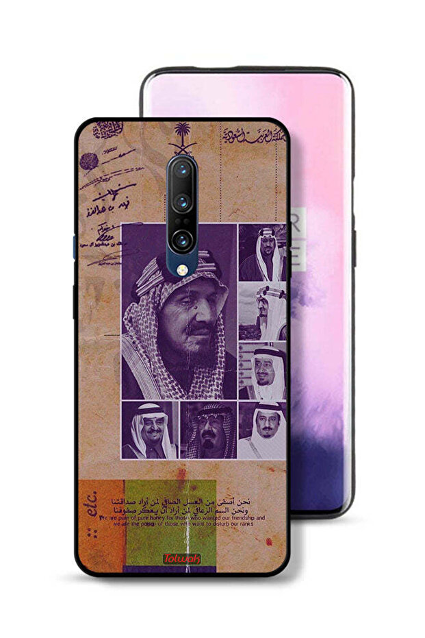 OnePlus 7 Pro Protective Case Cover Saudi Kings Vintage Photos