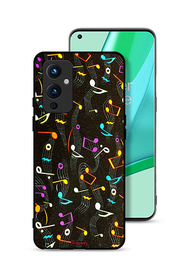 OnePlus 9 5G Protective Case Cover Music Fabric Pattern
