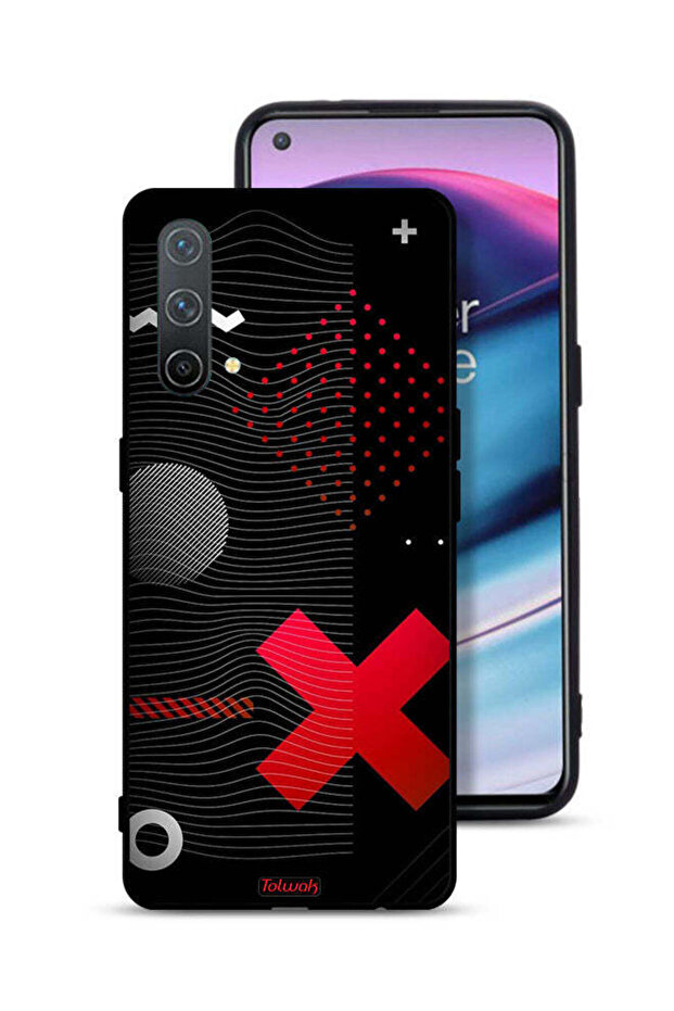 غطاء حماية OnePlus Nord CE 5G بعلامة الصليب