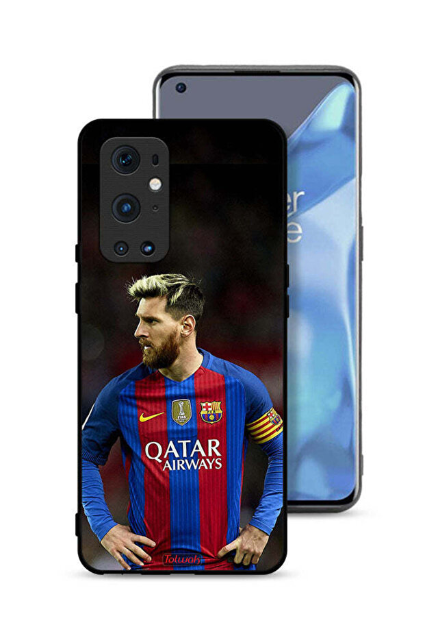غطاء حماية لهاتف OnePlus 9 Pro 5G ميسي برشلونة