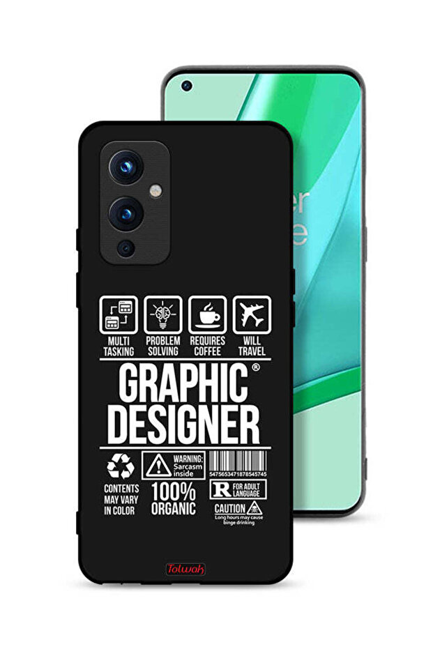 OnePlus 9 5G Protective Case Cover Graphic Designer Sticker