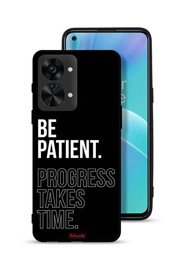 غطاء حماية OnePlus Nord 2T 5G كن صبورًا فالتقدم يستغرق وقتًا