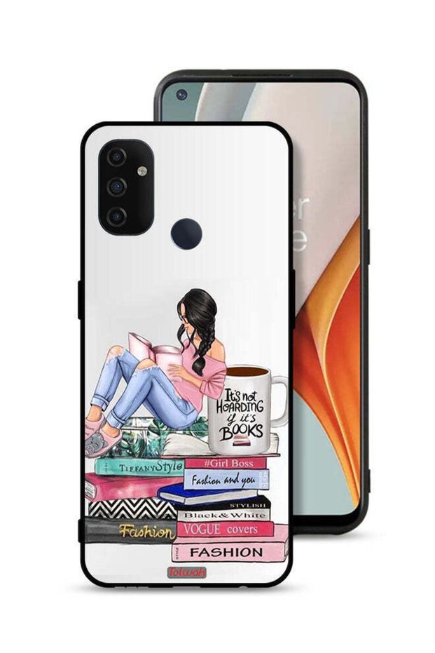 OnePlus Nord N100 Protective Case Cover Girl And Fashion Books Art